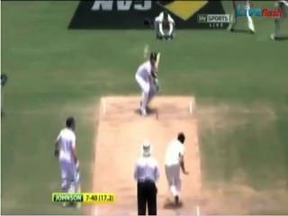 Mitchell Johnson 7-40 Destroys England, Adelaide Oval, Ashes 2013.