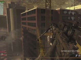 Insane Cross Map Crane Suicide!!!! (mw2)