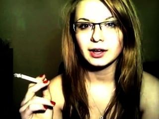 Nice Polish Girl Smoking And Talking