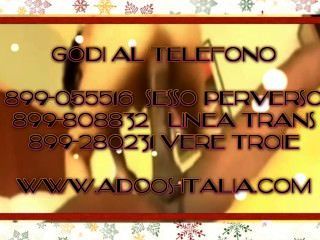 Godi Con Le Troie Volgari Al Telefono 899.077.609