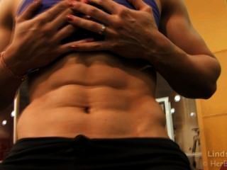 Lindsey Cope Offseason Abs
