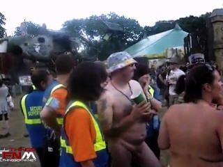 Naked In Public Music Festival Cfnm