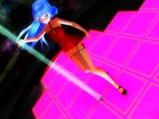 Hatsune Miku Pole Dancing